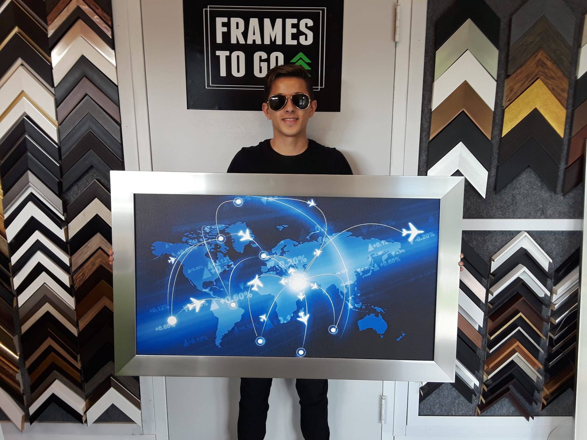 Custom Poster Framing in Florida Poster Print Framing Near Me